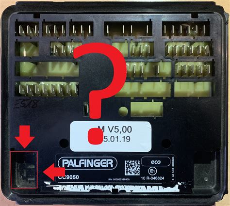 capacity at distance 750kg - from rear edge 600mm - construction type S. . Mbb palfinger fault codes